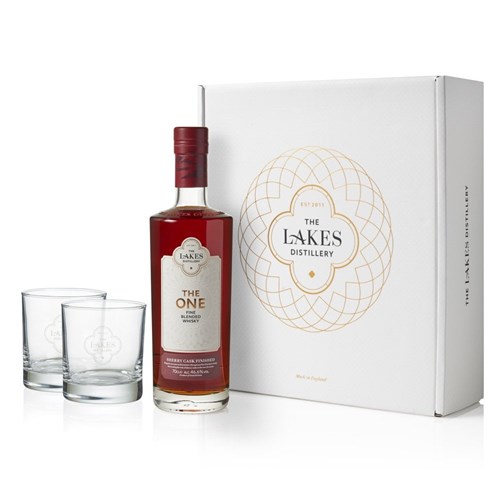 The Lakes The One Sherry Cask Finish Whisky Gift Pack With Glasses - Top-Rated